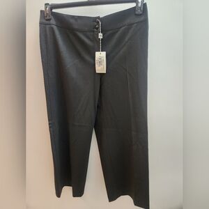 Armani Collezioni Classic Black Trousers. Color DARK SLATE